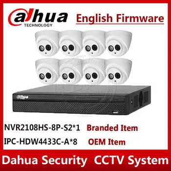 EXPRESS Shipping Dahua Security Camera System 8PCS/Lot 4MP IP camera IPC-HDW4433C-A & 8ch 8POE NVR2108HS-8P-S2 Surveillance P2P
EXPRESS Shipping Dahua Security Camera System 8PCS/Lot 4MP IP camera IPC-HDW4433C-A & 8ch 8POE NVR2108HS-8P-S2 Surveillance P2P