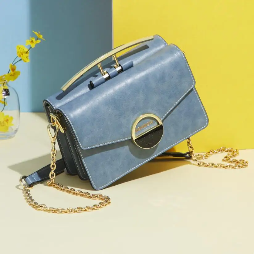 New double sided flap bag wild fashion women handbag PU leather shoulder Messenger bag
New double sided flap bag wild fashion women handbag PU leather shoulder Messenger bag