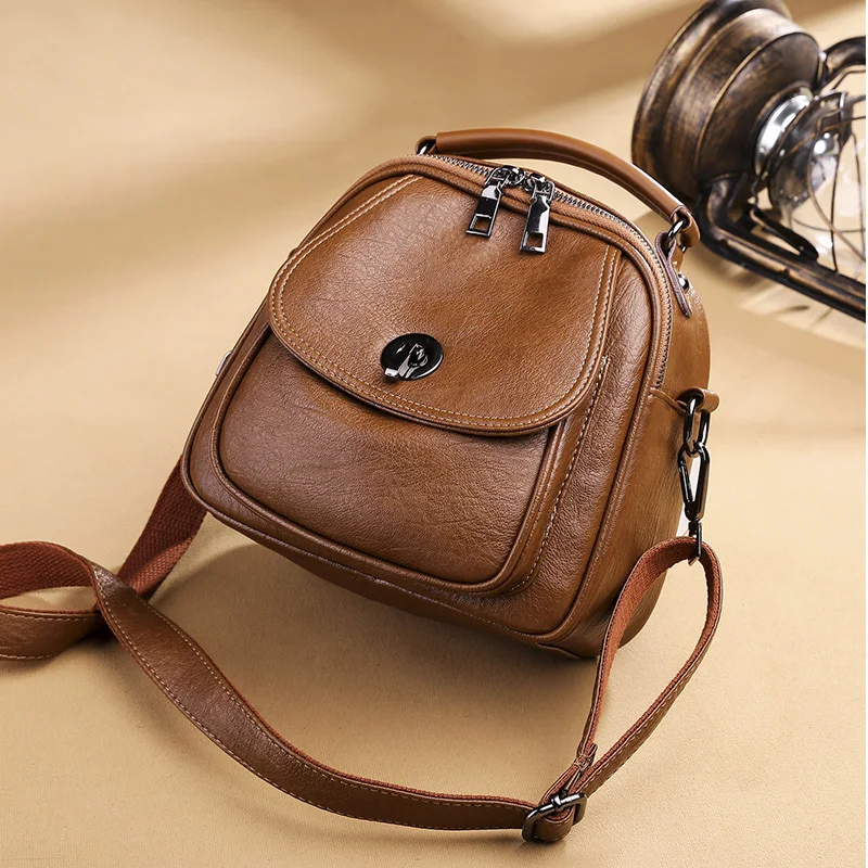 Spring and summer new women's bag Korean version of the fashion simple wild diagonal bag female soft Double should shoulder bag.
Spring and summer new women's bag Korean version of the fashion simple wild diagonal bag female soft Double should shoulder bag.
