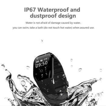 Best Quality IP67 Waterproof Bluetooth Smart Band Fitness Tracker Support Heart Rate Monitor Call/SMS Reminder Smart Bracelet
Best Quality IP67 Waterproof Bluetooth Smart Band Fitness Tracker Support Heart Rate Monitor Call/SMS Reminder Smart Bracelet