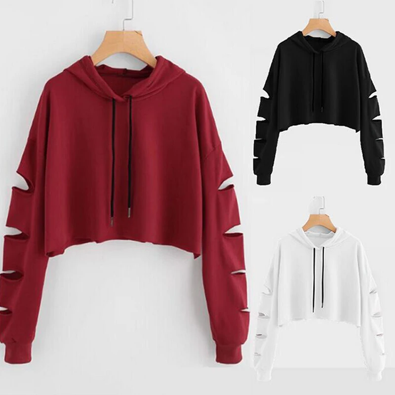 Harajuku Fashion Kawaii Clothes Holes Sleeve Crop Top Hoodie Kpop Bangtan Boys EXO Cropped Hoodie Sweatshirt Pullover Streetwear
Harajuku Fashion Kawaii Clothes Holes Sleeve Crop Top Hoodie Kpop Bangtan Boys EXO Cropped Hoodie Sweatshirt Pullover Streetwear