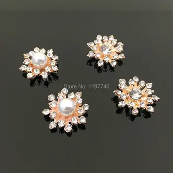 Metal Rhinestone Snowflake Button With Pearl Hair Flower Center Wedding Embellishment Scrapbooking Jewelry Findings 10pcs 17mm
Metal Rhinestone Snowflake Button With Pearl Hair Flower Center Wedding Embellishment Scrapbooking Jewelry Findings 10pcs 17mm