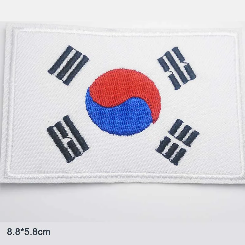 South Korea National Flag Iron On Patches Clothes Patches For Clothing Girls Boys Embroidered Patches
South Korea National Flag Iron On Patches Clothes Patches For Clothing Girls Boys Embroidered Patches