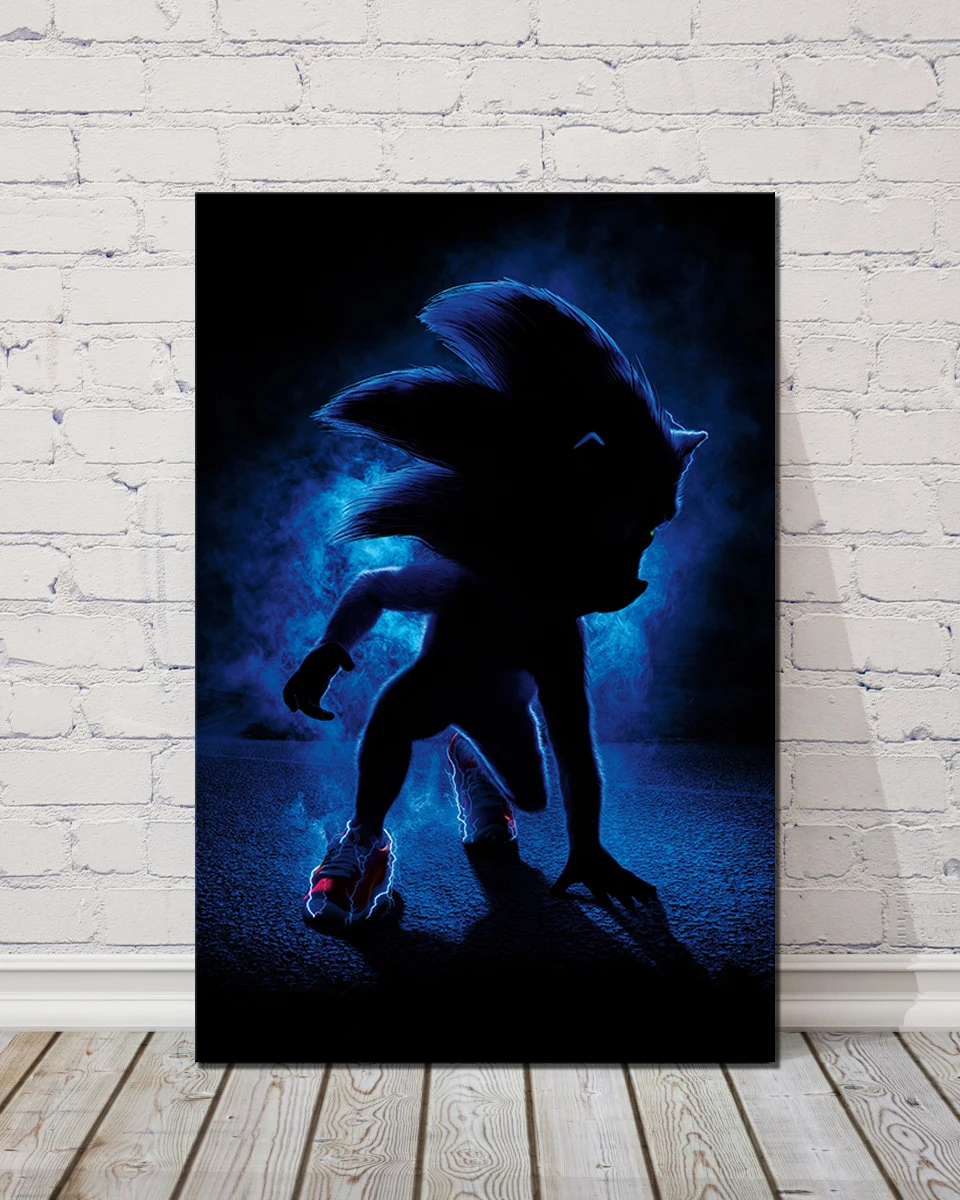 Home Decor Modular Poster Pictures 1 Panel Sonic The Hedgehog Cartoon Movie Wall Art Canvas Painting Printed For Living Room
Home Decor Modular Poster Pictures 1 Panel Sonic The Hedgehog Cartoon Movie Wall Art Canvas Painting Printed For Living Room