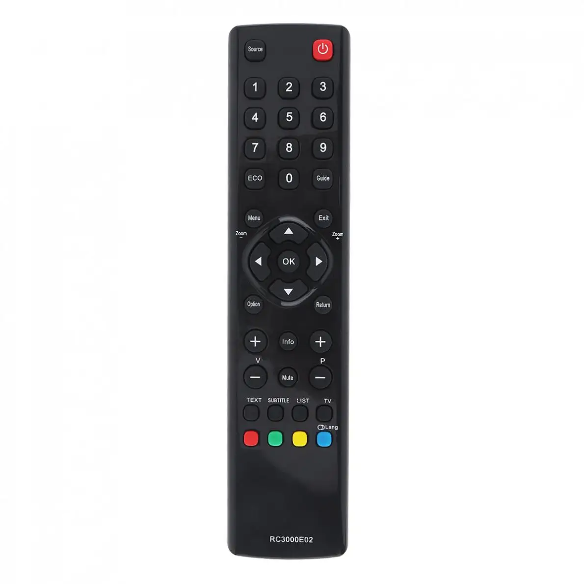 Replacement 433MHz IR TV Remote Control with Long Control Distance for TCL RC3000E02
Replacement 433MHz IR TV Remote Control with Long Control Distance for TCL RC3000E02