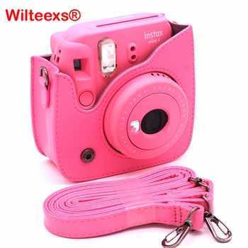 WILTEEXS Fujifilm Instax Mini 8 8s 9 Accessories Pure color PU Leather Camera Shoulder Bag
WILTEEXS Fujifilm Instax Mini 8 8s 9 Accessories Pure color PU Leather Camera Shoulder Bag