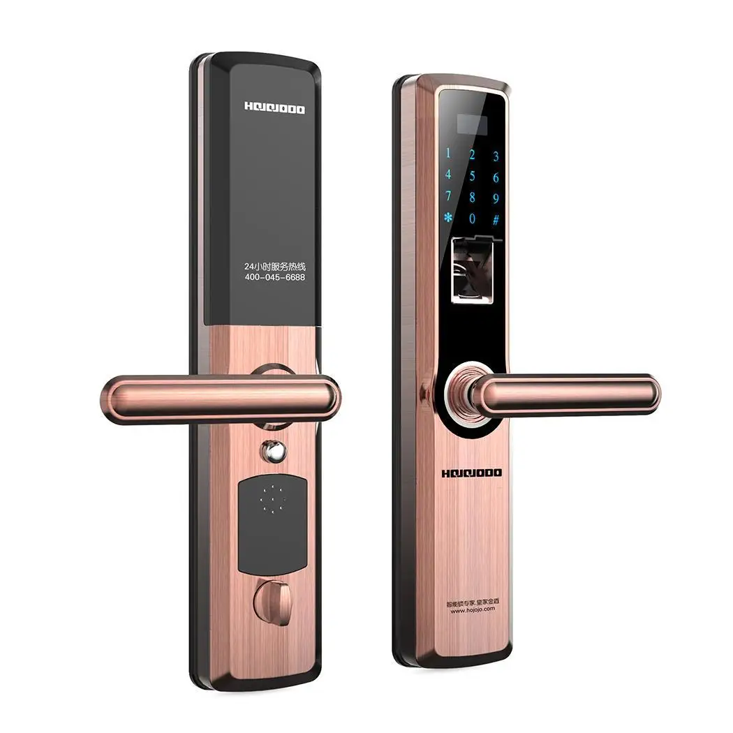 Digital Door Lock Fingerprint Touch Password Anti-theft Home Security Handle Key
Digital Door Lock Fingerprint Touch Password Anti-theft Home Security Handle Key