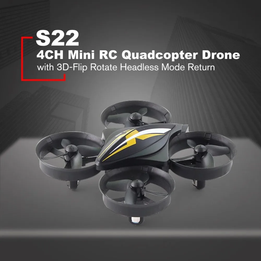 S22 Mini dron 4CH RC Quadcopter Drone Aircraft UAV Toy with One Key Return Headless Mode 3D Flips for Children Gift Present RTF
S22 Mini dron 4CH RC Quadcopter Drone Aircraft UAV Toy with One Key Return Headless Mode 3D Flips for Children Gift Present RTF