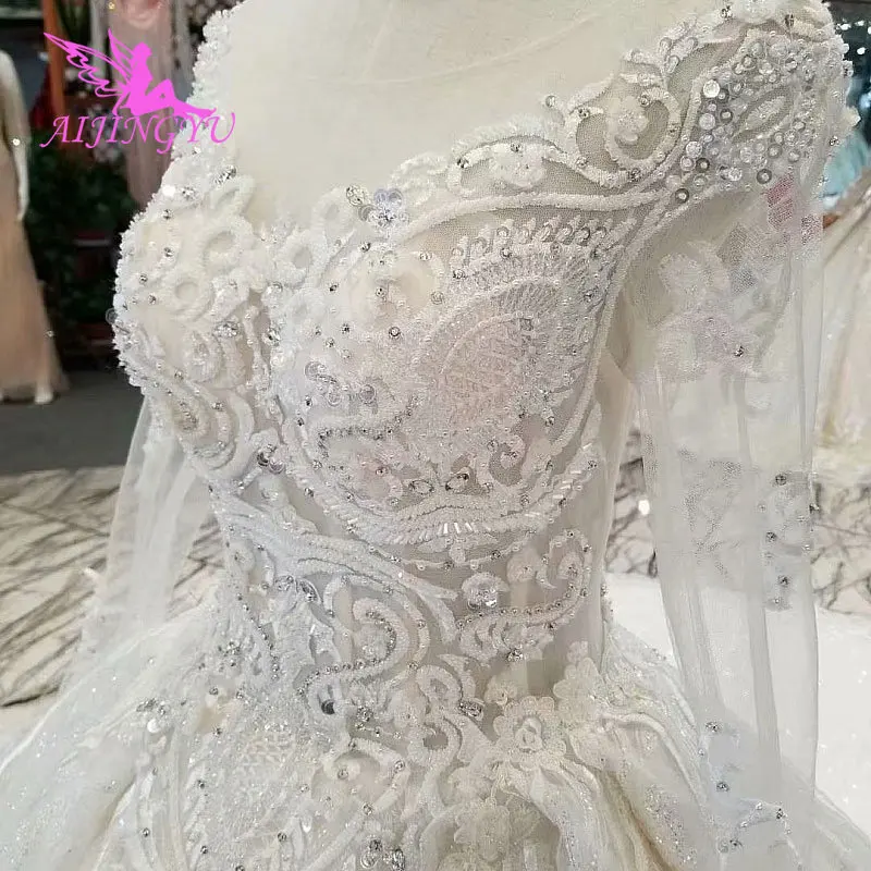 AIJINGYU Wedding Gowns With Sleeves Buy Gown Online Imported Romantic Love Train Dresses Satin New Wedding Dress
AIJINGYU Wedding Gowns With Sleeves Buy Gown Online Imported Romantic Love Train Dresses Satin New Wedding Dress