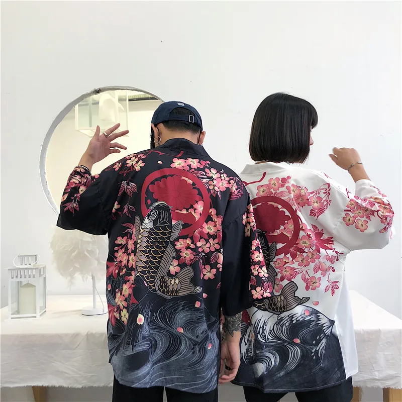 Women Harajuku Cardigan Japanese Kimono Summer Digital Printed Loose Shirt Tops Casual Woman Man Kimonos Coat
Women Harajuku Cardigan Japanese Kimono Summer Digital Printed Loose Shirt Tops Casual Woman Man Kimonos Coat