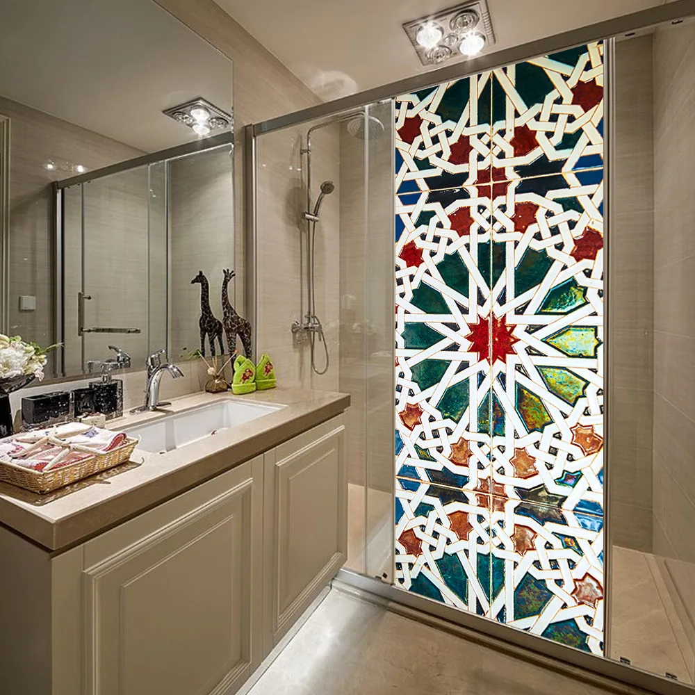 Vintage 3D Kaleidoscope Glass Door Decoration Sticker For Bathroom Livingroom Removable Vinyl Home Decor Self Adhesive Wallpaper
Vintage 3D Kaleidoscope Glass Door Decoration Sticker For Bathroom Livingroom Removable Vinyl Home Decor Self Adhesive Wallpaper