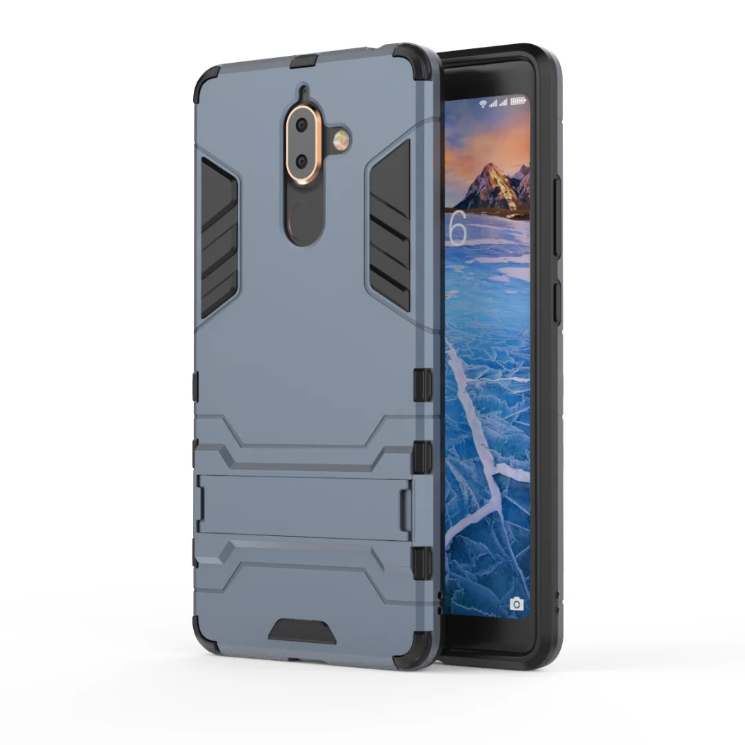 Mooshion Luxury Hybrid case For Nokia 7 Plus with stand Armor protective back cover phone shell Shock Resistant Rugged
Mooshion Luxury Hybrid case For Nokia 7 Plus with stand Armor protective back cover phone shell Shock Resistant Rugged