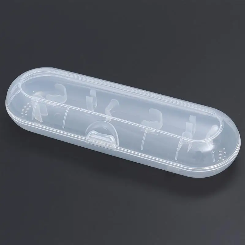 Portable Toothbrush Plastic Travel Case Toothbrush Heads Holder Cover for Oral-B Electric Toothbrush (Transparent)
Portable Toothbrush Plastic Travel Case Toothbrush Heads Holder Cover for Oral-B Electric Toothbrush (Transparent)