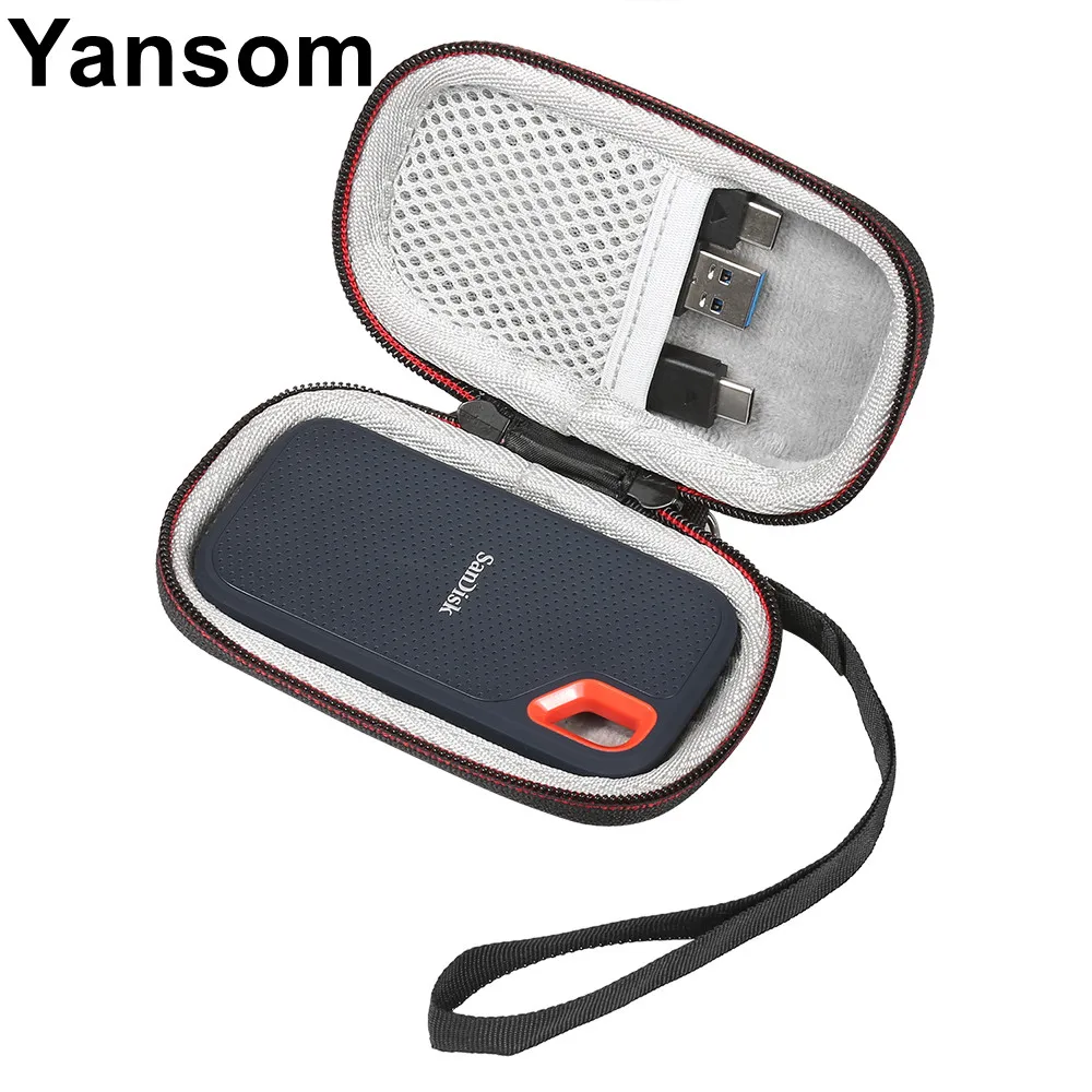 New Hard EVA Portable Carrying Case For SanDisk 250GB/ 500GB/ 1TB/ 2TB Extreme Portable SSD SDSSDE60 Storage Cover Bag Box
New Hard EVA Portable Carrying Case For SanDisk 250GB/ 500GB/ 1TB/ 2TB Extreme Portable SSD SDSSDE60 Storage Cover Bag Box