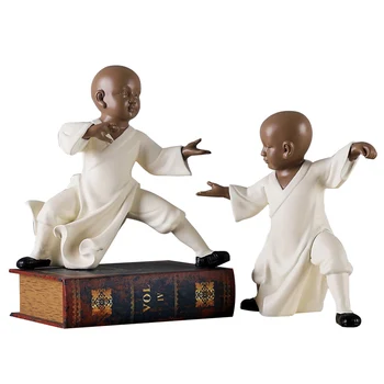 Creative Kung Fu Monk Figurine Resin Craft Lucky Decorations Cute Doll Buddha Statue Miniature Ornament Living Room Decorations
Creative Kung Fu Monk Figurine Resin Craft Lucky Decorations Cute Doll Buddha Statue Miniature Ornament Living Room Decorations