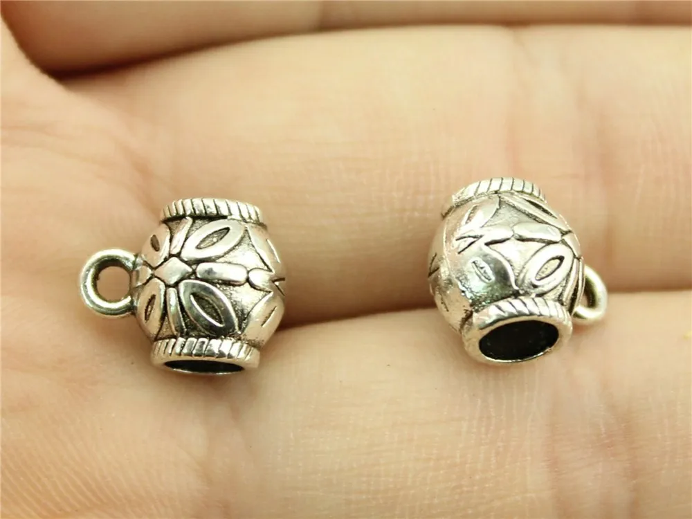 WYSIWYG 10pcs 13x10mm Bails Beads Jewelry Making DIY Necklace Bracelet Antique Silver Bails Beads Pendants Charm Bails Beads
WYSIWYG 10pcs 13x10mm Bails Beads Jewelry Making DIY Necklace Bracelet Antique Silver Bails Beads Pendants Charm Bails Beads