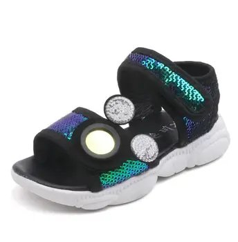 2019 summer New Style Kids baby Children leather fashion Sequins Watermelon pattern Girls princess beach Shoes 21-30
2019 summer New Style Kids baby Children leather fashion Sequins Watermelon pattern Girls princess beach Shoes 21-30