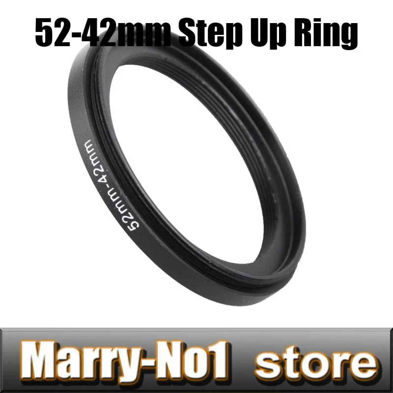 Бесплатная доставка черное увеличивающее кольцо для фильтра объектива от 52 мм до