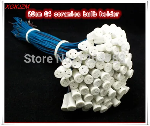 High quality 20CM Crystal lamp holder lamp holder socket G4 led / G4 / G4 bulb plug / G4 ceramics bulb holder 20pcs / lot
High quality 20CM Crystal lamp holder lamp holder socket G4 led / G4 / G4 bulb plug / G4 ceramics bulb holder 20pcs / lot
