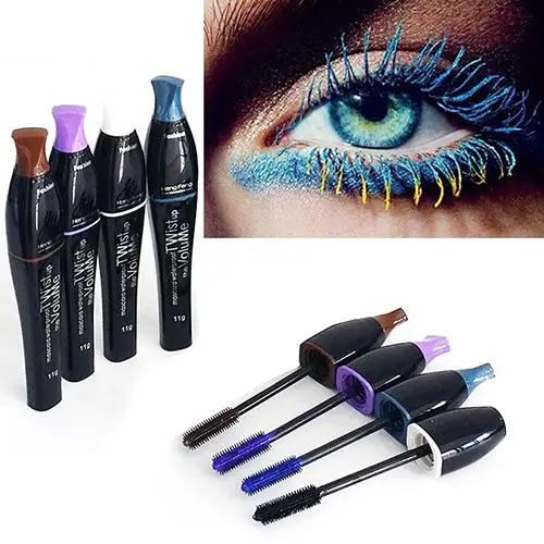 hot Waterproof Curling Eyelash Colorful Mascara Charming Longlasting Eyelashes Makeup
hot Waterproof Curling Eyelash Colorful Mascara Charming Longlasting Eyelashes Makeup
