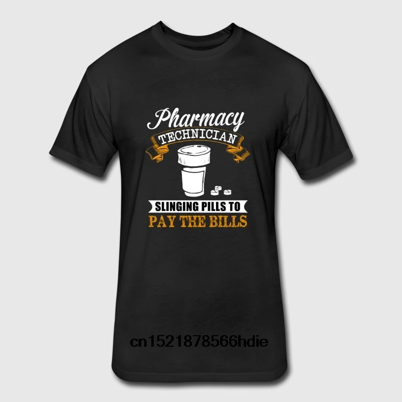 Printed Men T Shirt Cotton tshirts O-Neck Short-Sleeve Pharmacy Technician Slinging Pills to pay the bill Women T-Shirt
Printed Men T Shirt Cotton tshirts O-Neck Short-Sleeve Pharmacy Technician Slinging Pills to pay the bill Women T-Shirt