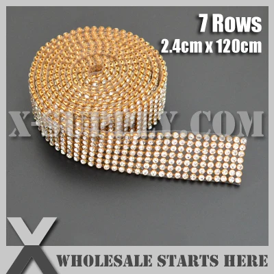 3mm 7 Rows Metal Rhinestone Mesh Trim Crystal Rhinestone in Gold Base with Back Glue for Bridal Dress,Cake,Wine and Wedding
3mm 7 Rows Metal Rhinestone Mesh Trim Crystal Rhinestone in Gold Base with Back Glue for Bridal Dress,Cake,Wine and Wedding