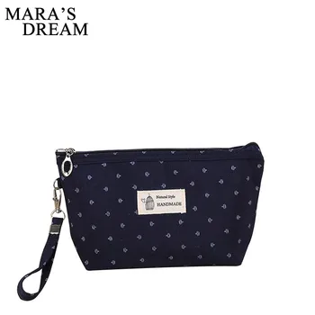 Mara's Dream Women Cosmetic Cases fashion Floral decoration zipper canvas Women bag casual simple Women Storage bag
Mara's Dream Women Cosmetic Cases fashion Floral decoration zipper canvas Women bag casual simple Women Storage bag