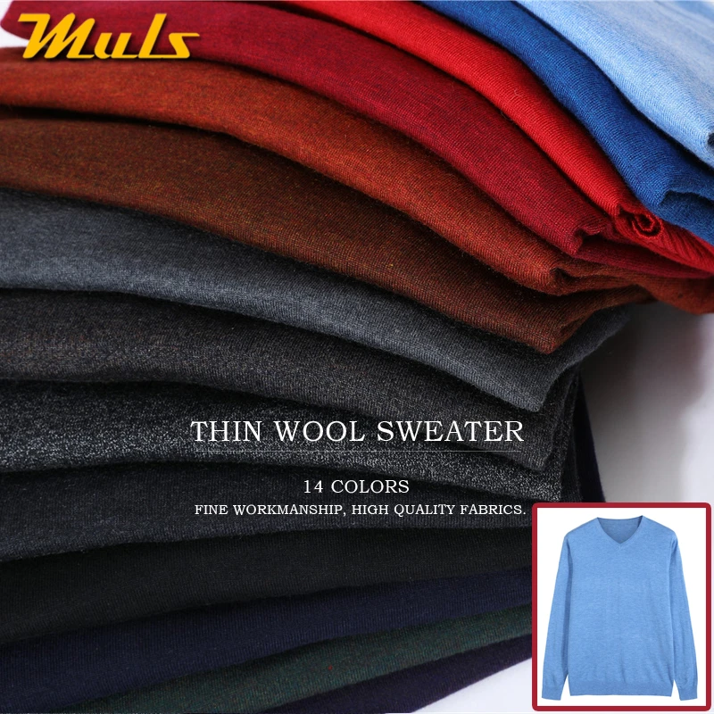 14Colors MuLS 2019 Spring Cashmere Wool Sweaters Men Pullover Women Thin Knit Autumn V-Neck Male Sweater Jumpers Female knitwear
14Colors MuLS 2019 Spring Cashmere Wool Sweaters Men Pullover Women Thin Knit Autumn V-Neck Male Sweater Jumpers Female knitwear