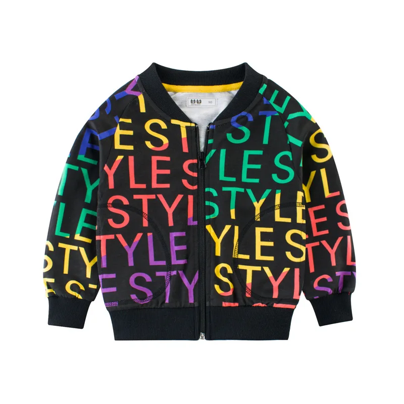 2019 spring autumn children long Sleeve jacket cotton letter pattern boy coat casual Outerwear kids clothing child zipper coats
2019 spring autumn children long Sleeve jacket cotton letter pattern boy coat casual Outerwear kids clothing child zipper coats
