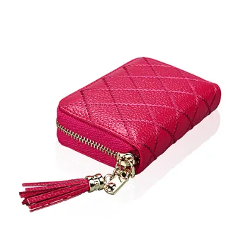 Women wallets 100% genuine leather fringed card bag card set lady zipper coin purse credit card anti-magnetic RFID female purses
Women wallets 100% genuine leather fringed card bag card set lady zipper coin purse credit card anti-magnetic RFID female purses