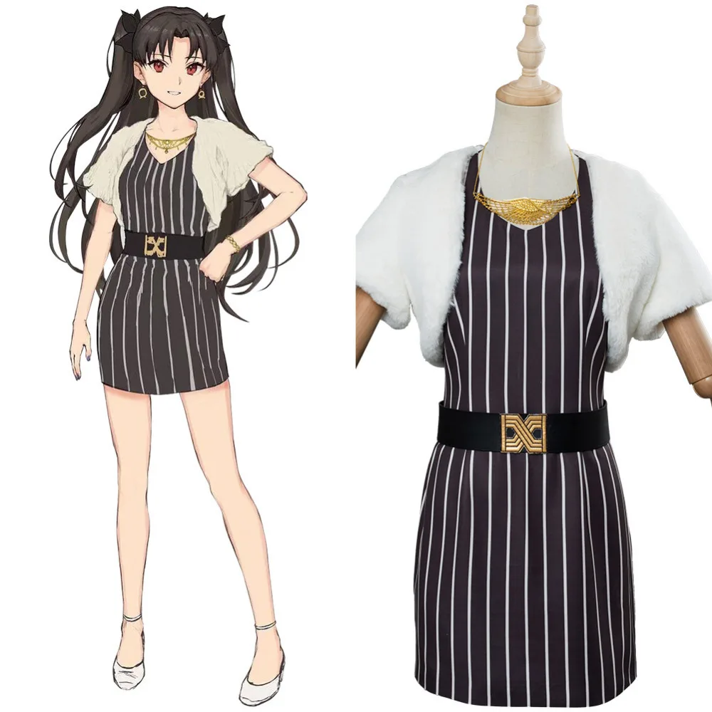 Fate Grand Order Cosplay Fate Ishtar Costume Cosplay Uniform Full Dress Outfit Women Halloween Carnival Costume !
Fate Grand Order Cosplay Fate Ishtar Costume Cosplay Uniform Full Dress Outfit Women Halloween Carnival Costume !
