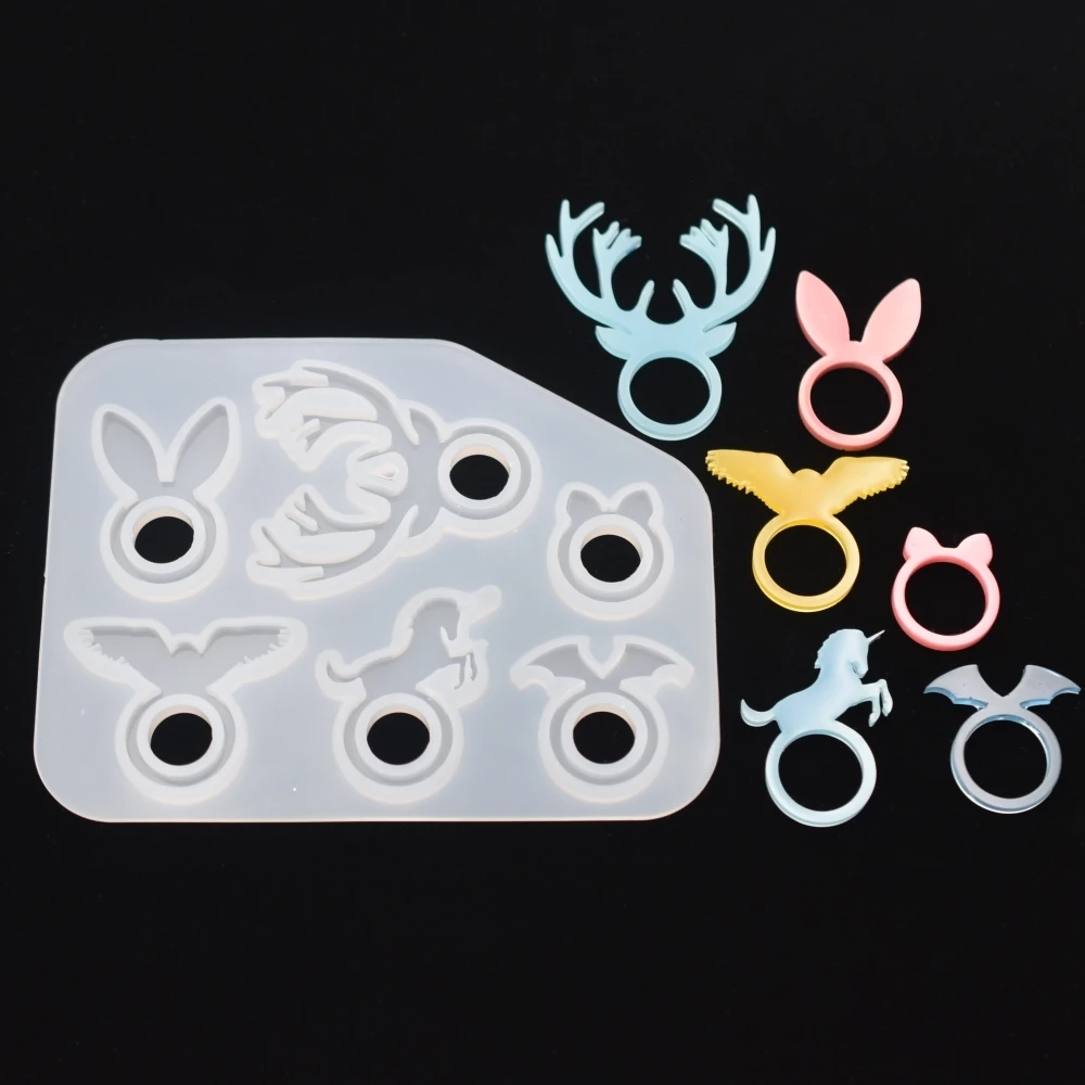 Animal ring Silicone Mold Resin Silicone Mould handmade DIY Jewelry Making epoxy resin molds
Animal ring Silicone Mold Resin Silicone Mould handmade DIY Jewelry Making epoxy resin molds