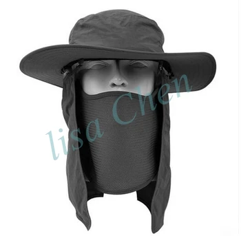 8cm brim Fishing hat Sports hiking camping climbing beach mask hat Waterproof anti UV breathable portable
8cm brim Fishing hat Sports hiking camping climbing beach mask hat Waterproof anti UV breathable portable