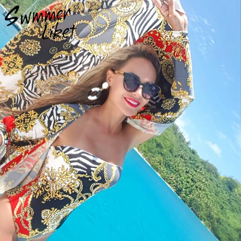 Vintage print long beach dress women sarong Summer fashion beach wear swimsuit cover up 2019 Tunic for women kaftan cover-ups
Vintage print long beach dress women sarong Summer fashion beach wear swimsuit cover up 2019 Tunic for women kaftan cover-ups