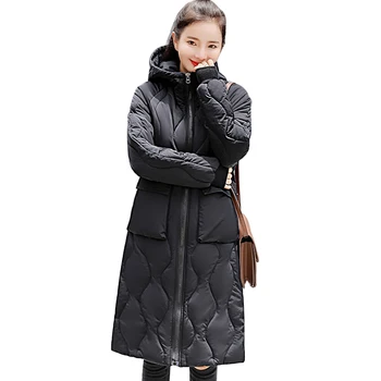 Warm Winter Jackets Women Fashion cotton padded Long Parkas Casual Hooded Winter Coat Women Big Pocket Thicken Loose Outwear
Warm Winter Jackets Women Fashion cotton padded Long Parkas Casual Hooded Winter Coat Women Big Pocket Thicken Loose Outwear