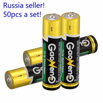 Russia General 50 pcs Gaoneng AAA Alkaline Batteries 1.5v Bulk Batteries Toy Environmental protectio batteries Supply Power
Russia General 50 pcs Gaoneng AAA Alkaline Batteries 1.5v Bulk Batteries Toy Environmental protectio batteries Supply Power