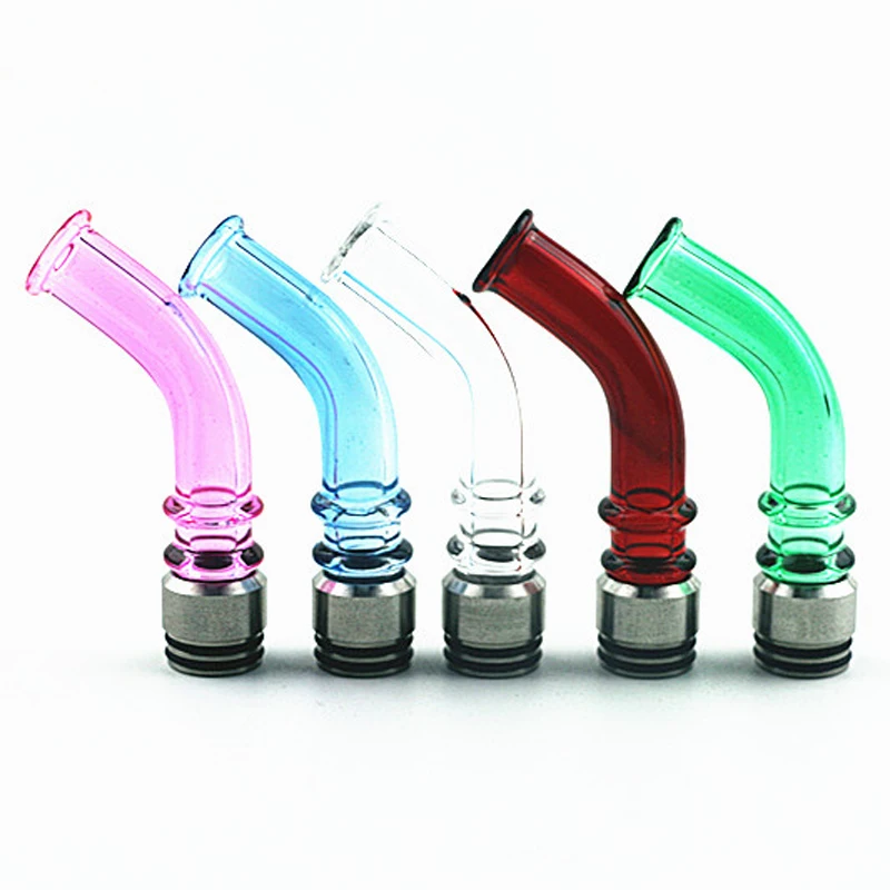 Authentic iwodevape 810 drip tips bend glass drip tips atomizer mouthpiece pink transparent
Authentic iwodevape 810 drip tips bend glass drip tips atomizer mouthpiece pink transparent