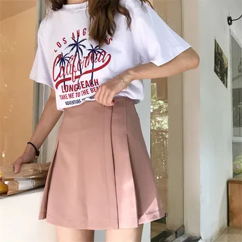 Women 2018 Autumn Short Preppy Style Skirts New Korean Mini Skirt Students A Line Skirts Harajuku Girls High Waist Casual Skirts
Women 2018 Autumn Short Preppy Style Skirts New Korean Mini Skirt Students A Line Skirts Harajuku Girls High Waist Casual Skirts