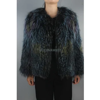 New Arrival Multicolour Silver Fox Fur Coat With Pocket Real Fur Jacket Winter OverCoat Women Outerwear
New Arrival Multicolour Silver Fox Fur Coat With Pocket Real Fur Jacket Winter OverCoat Women Outerwear