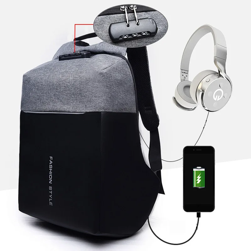 Multifunction Men Laptop Backpack 15.6 School Backpack Bag Water-Resistant With Usb Charging Port Anti-Theft Unisex Travel Bags
Multifunction Men Laptop Backpack 15.6 School Backpack Bag Water-Resistant With Usb Charging Port Anti-Theft Unisex Travel Bags
