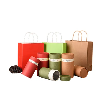 Xin Jia Yi Packaging Craft Paper Tea Gift Boxes Sets CMYK Print Customized Logo Round Shape Two Paper Boxes One Bag Set
Xin Jia Yi Packaging Craft Paper Tea Gift Boxes Sets CMYK Print Customized Logo Round Shape Two Paper Boxes One Bag Set