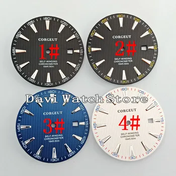 33.5mm Green Luminous Watch Dial Fit Mingzhu 2813/3804 Miyota 8205/8215/821A movement P881
33.5mm Green Luminous Watch Dial Fit Mingzhu 2813/3804 Miyota 8205/8215/821A movement P881
