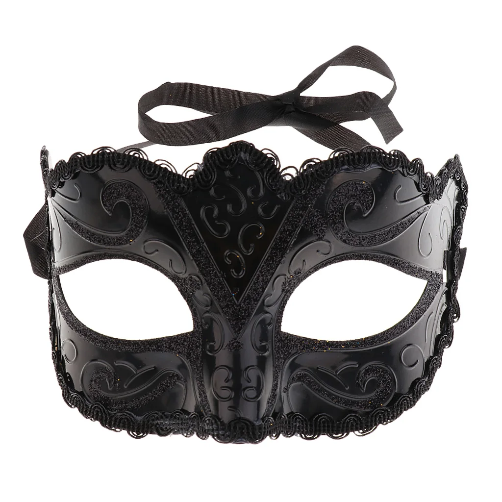 Black Mask Men Ladies Masquerade Ball Mask Cosplay Female Venetian Party Eye Mask for Carnival Halloween Xmas Party
Black Mask Men Ladies Masquerade Ball Mask Cosplay Female Venetian Party Eye Mask for Carnival Halloween Xmas Party