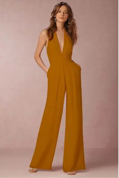 yellow jumpsuits for weddings