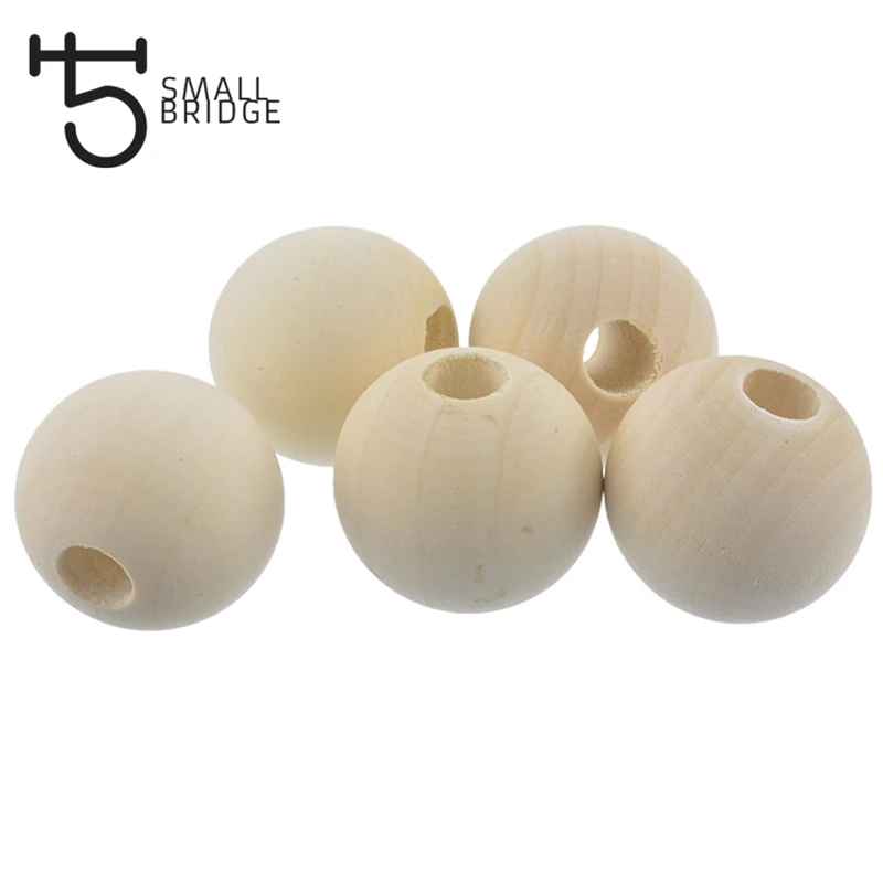 Round Wooden Beads (5)