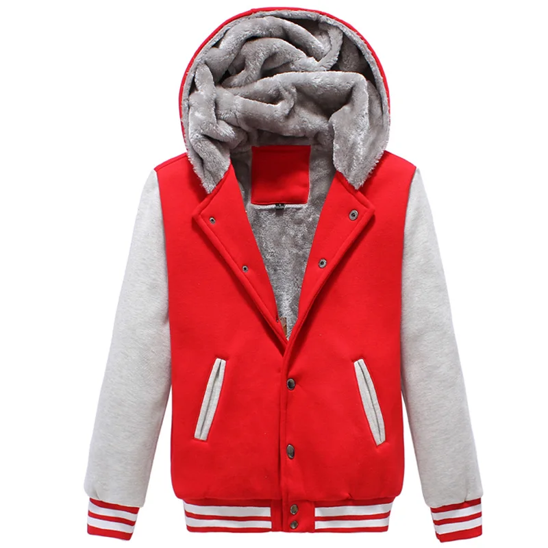Winter Classic Hooded Baseball Jacket Men/Women 2017 Mens Fashion Fur Thick Varsity Jacket Casual Bombers Veste Homme
Winter Classic Hooded Baseball Jacket Men/Women 2017 Mens Fashion Fur Thick Varsity Jacket Casual Bombers Veste Homme