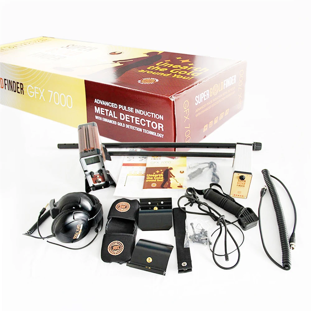 GFX7000 Long Range Underground Metal Detector for Treasure Hunter Deep Gold Detector Silver Copper Mining Finder
GFX7000 Long Range Underground Metal Detector for Treasure Hunter Deep Gold Detector Silver Copper Mining Finder