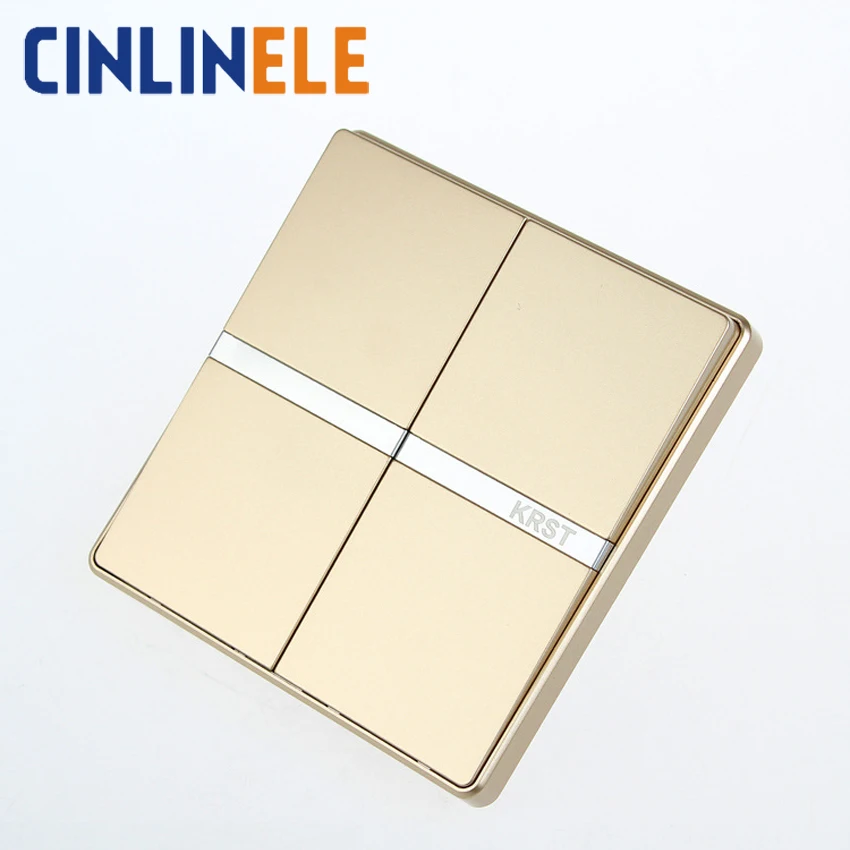 Luxury Wall Switch 2 Gang 1 Way Ivory GOLD Brief Art Weave Light Switch AC 110~250V 10A No border design 86mm * 86mm
Luxury Wall Switch 2 Gang 1 Way Ivory GOLD Brief Art Weave Light Switch AC 110~250V 10A No border design 86mm * 86mm
