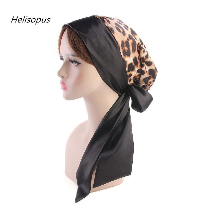 Helisopus Women Satin Headdress Flower Printed Silk Ribbon Headscarf Chemo Cap Ladies Turban Hair Loss Head Wraps Accessories
Helisopus Women Satin Headdress Flower Printed Silk Ribbon Headscarf Chemo Cap Ladies Turban Hair Loss Head Wraps Accessories