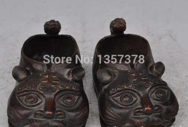 shitou 00477 11cm Chinese Folk Feng Shui Bronze Mighty Tiger Steller Pair Shoe Statue discount 30% (C0324)
shitou 00477 11cm Chinese Folk Feng Shui Bronze Mighty Tiger Steller Pair Shoe Statue discount 30% (C0324)